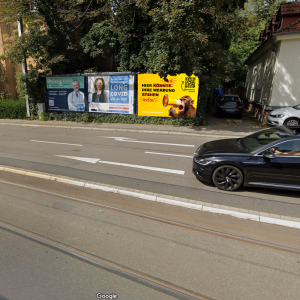 Großflächenplakat Fläche 3,<br>ab 44,47 € / Tag